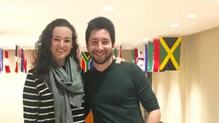 ESP Student Allison Pace and Kevin Fertig