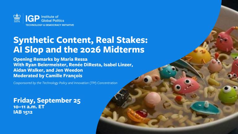 Synthetic Content Event
