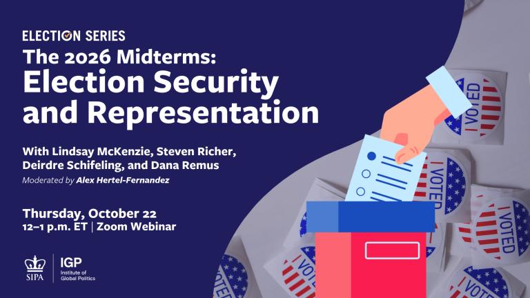 Election Security and Representation