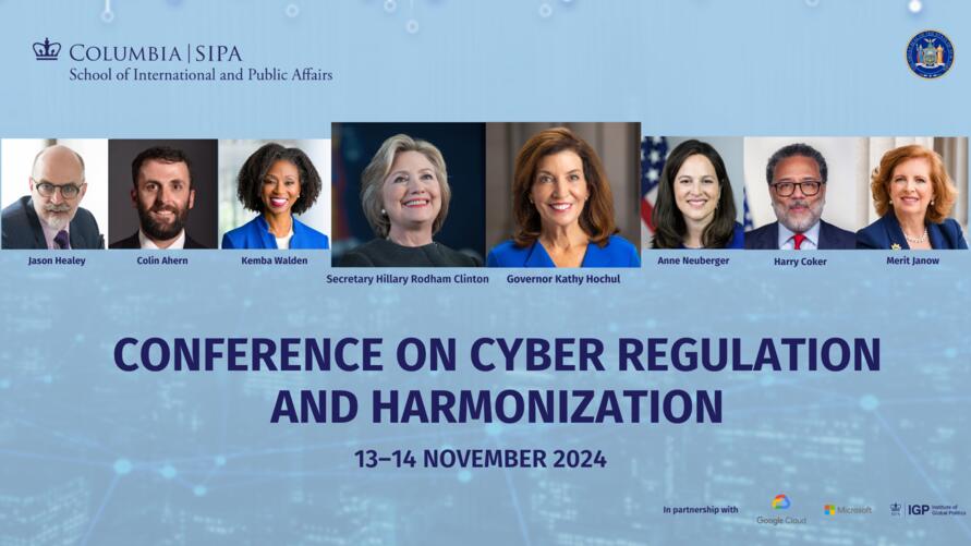 Cyber Regulation and Harmonization Conference Header