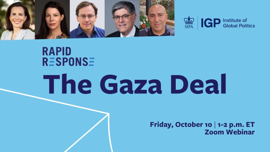 Rapid Response: The Gaza Deal