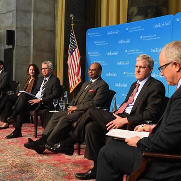 panel of people speaking