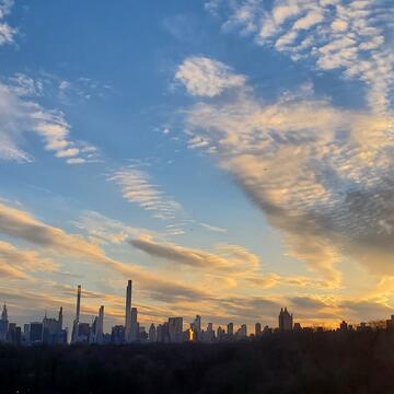 NYC Skyline Winter