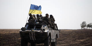 Anti-terrorist operation in eastern Ukraine (War Ukraine) : Photo by military journalist Taras Gren