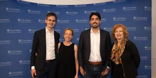 From left: Gudfinnur Sveinsson, Sarah Holloway, Frank Reig, and Merit Janow