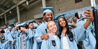 SIPA students celebrate at Class Day 2024.