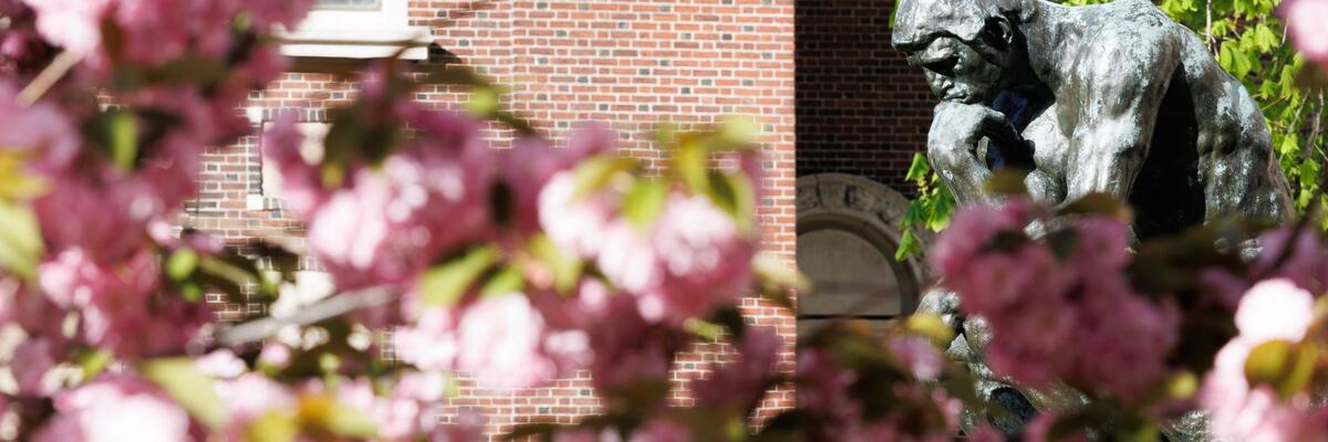 Spring on Campus, 2024 – the Thinker