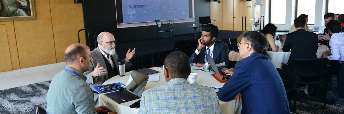 Mid-session at the Kent Seminar