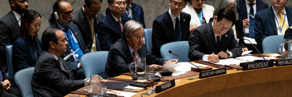 UN Photo_Eric Kanalstein_Security Council Meeting on Artificial intelligence and International Peace and Security_UN71119433