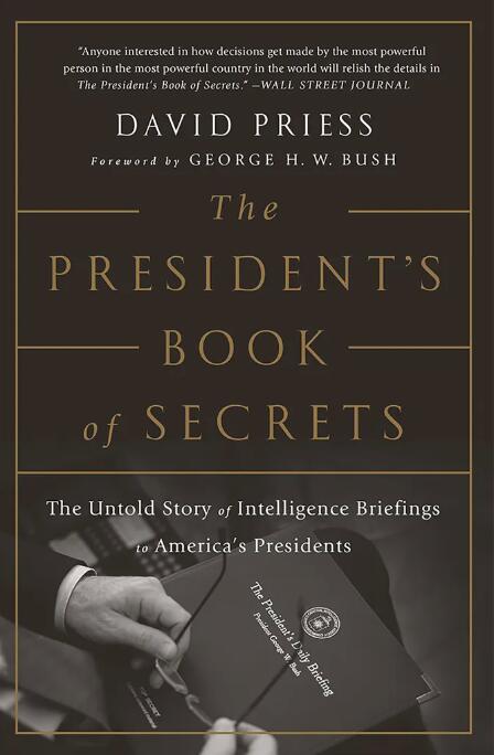 book jacket - The President's Book of Secrets, by David Priess