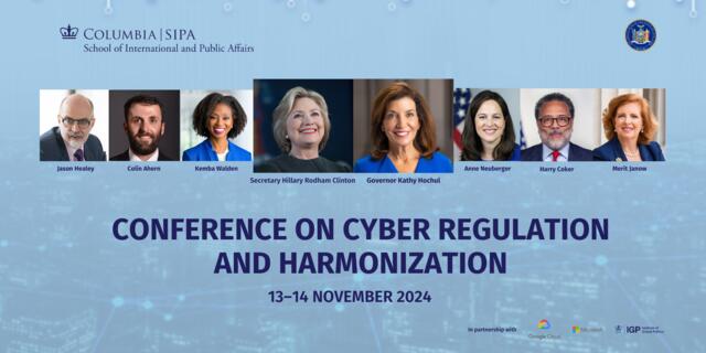 Cyber Regulation and Harmonization Conference Header