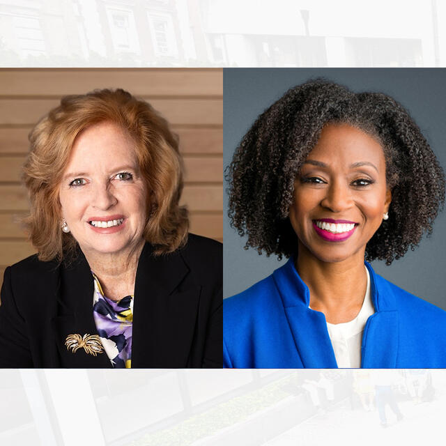 Merit E. Janow, and Kemba Walden fireside conversation