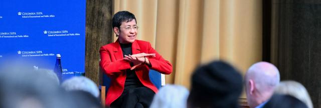 Maria Ressa, Nobel Peace Prize-winning journalist