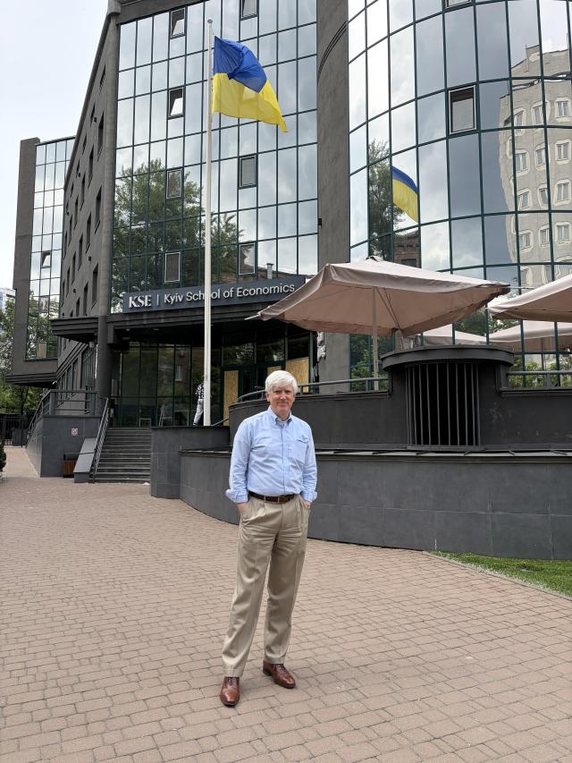 Stephen Biddle in Ukraine, 2026