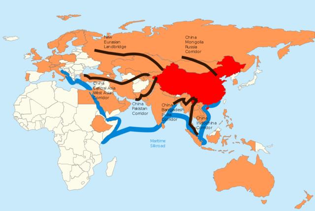 Belt and Road Initiative (CC BY-SA 4.0)