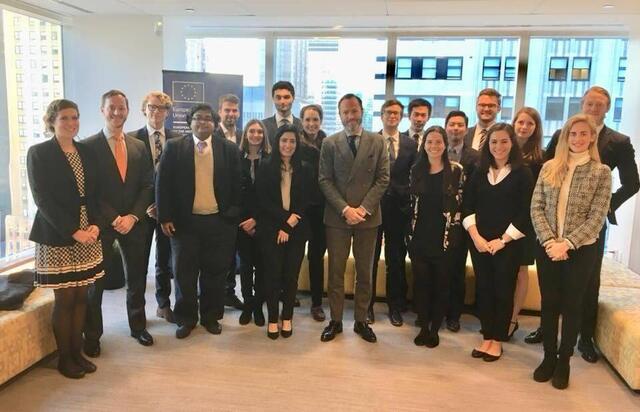 MPA-EPM Beenish Amjad is at European Union at the UN – New York. Nov 30.jpg