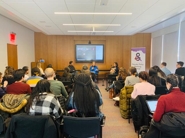 A panel on "Gender Under Threat" brought together a diverse group of online and offline gender activists.