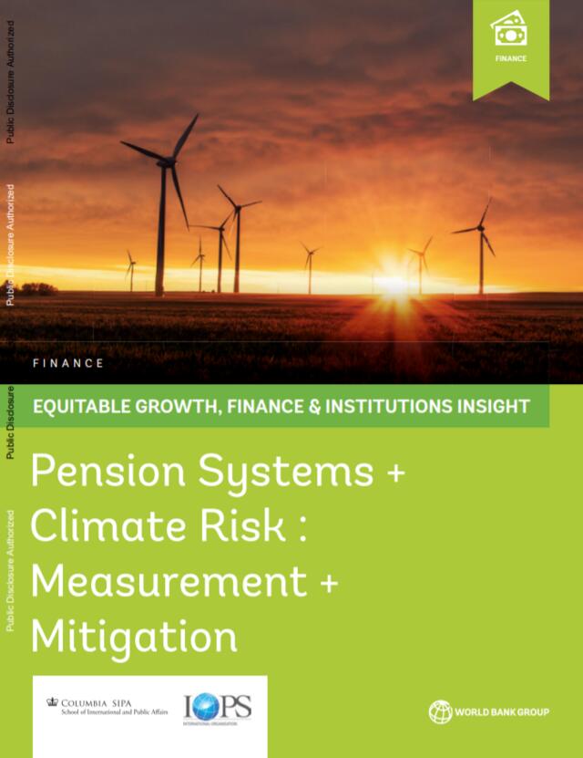 Pension Systems and Climate Risk: Measurement and Mitigation