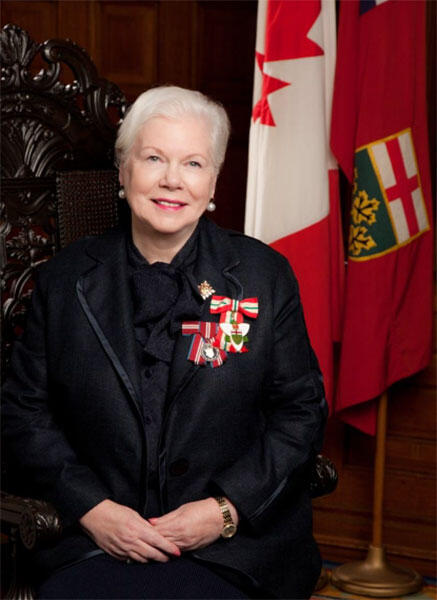  Hon. Elizabeth Dowdeswell, who is Queen Elizabeth II's representative in Ontario, has become a champion for sustainability and the UN SDGs.