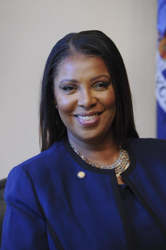 portrait - New York State Attorney General Letitia James