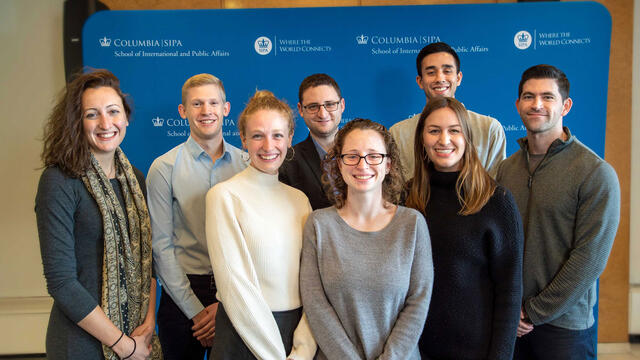 Eight current students are among SIPA-affiliated PMF finalists for 2020.