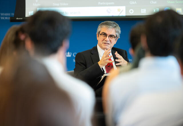 Mario Marcel, Chile’s minister of finance