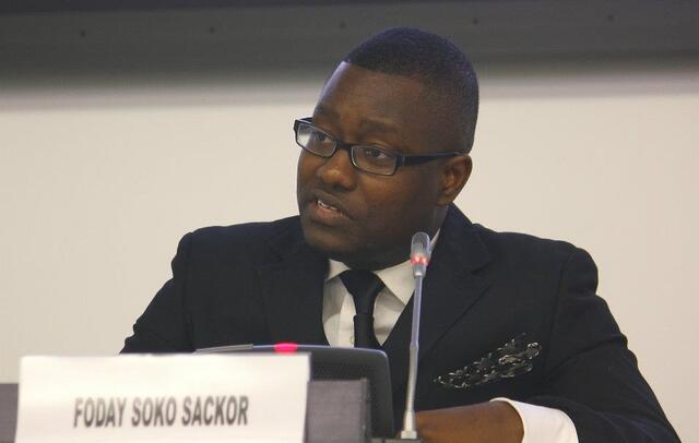 Foday Soko Sackor graduated from SIPA in 2012.