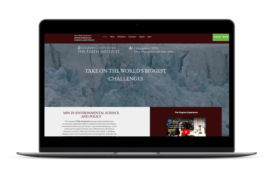 MPA in Environmental Science and Policy | Columbia SIPA